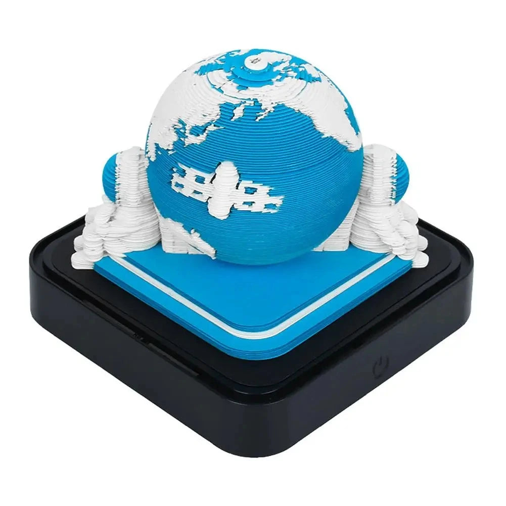 Calendario de bloc de notas 3D