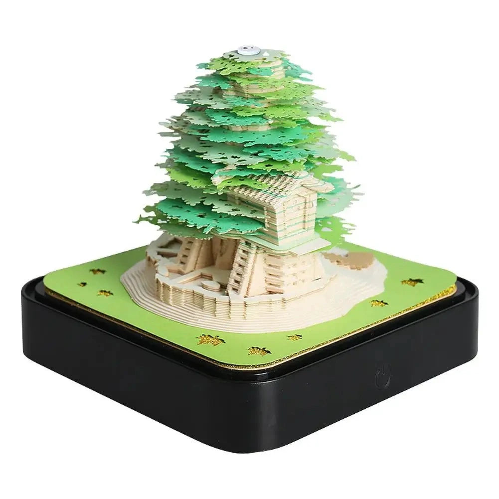 Calendario de bloc de notas 3D