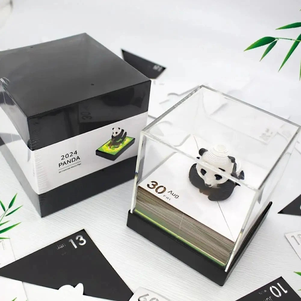 Calendario 3D Panda Pad