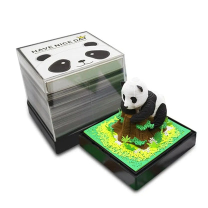 Calendário Panda Pad 3D