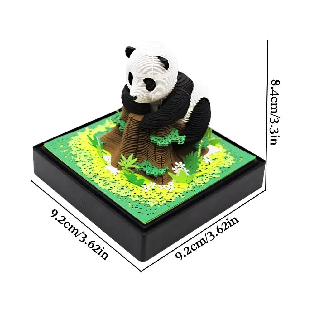 Calendário Panda Pad 3D