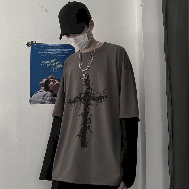 Camisa Crosseth Harajuku