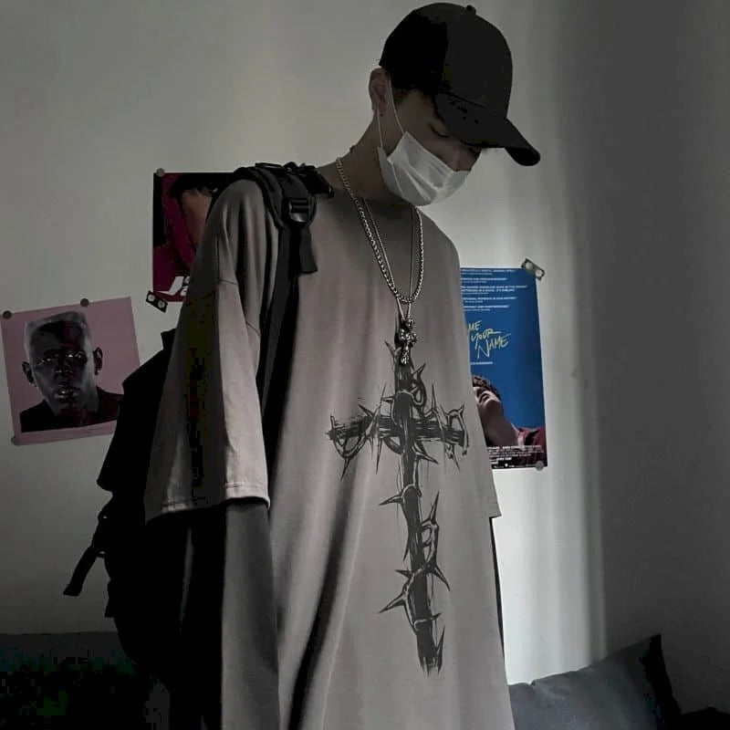 Camisa Crosseth Harajuku