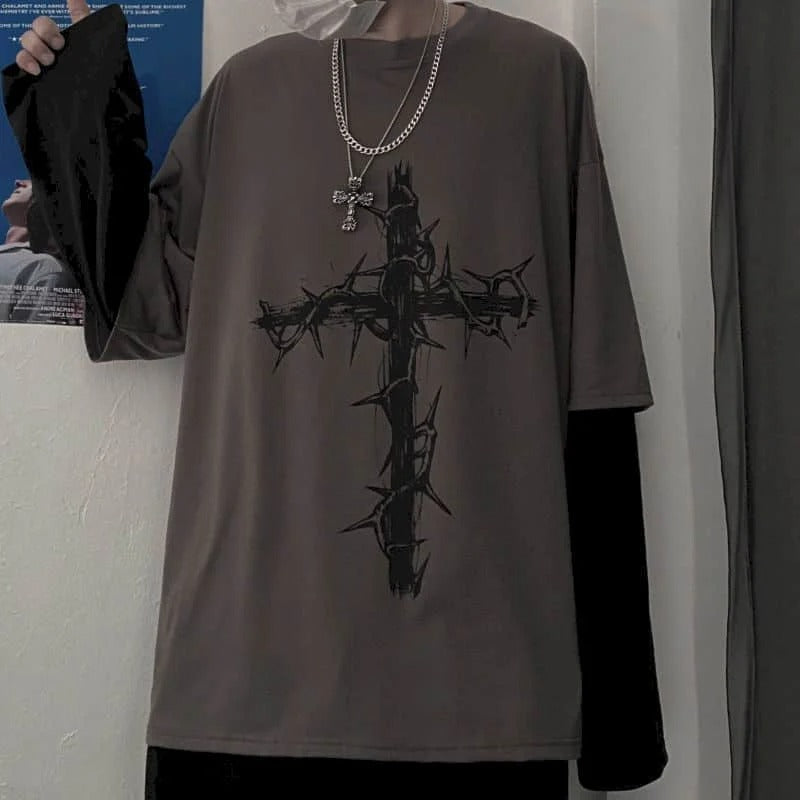 Camisa Crosseth Harajuku
