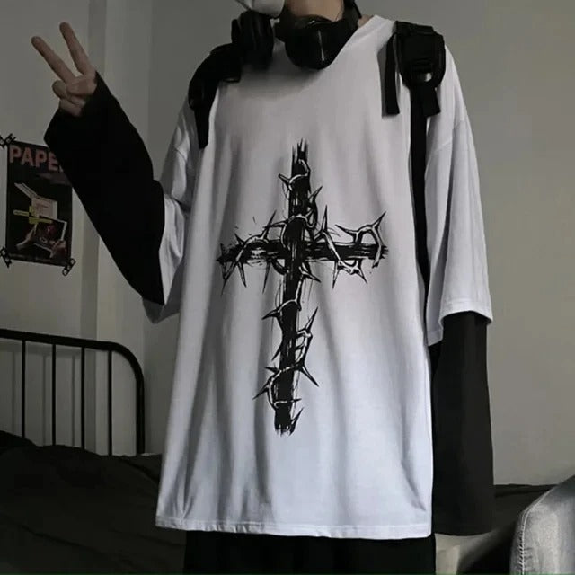 Camisa Crosseth Harajuku