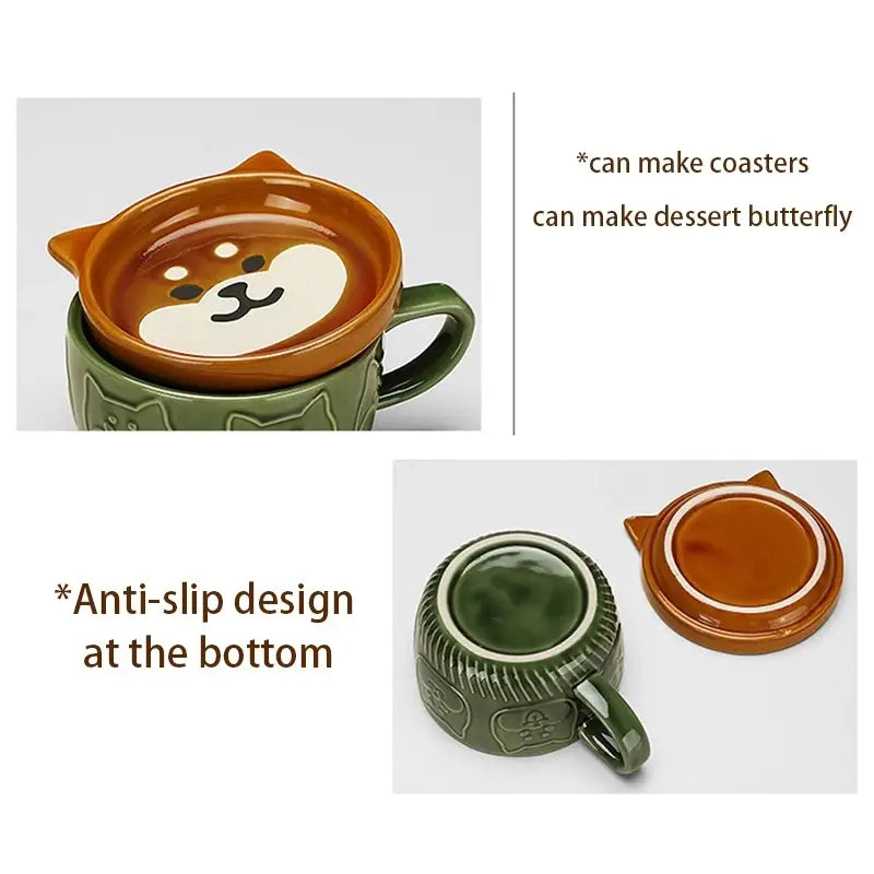 Doggokko Mug & Plate