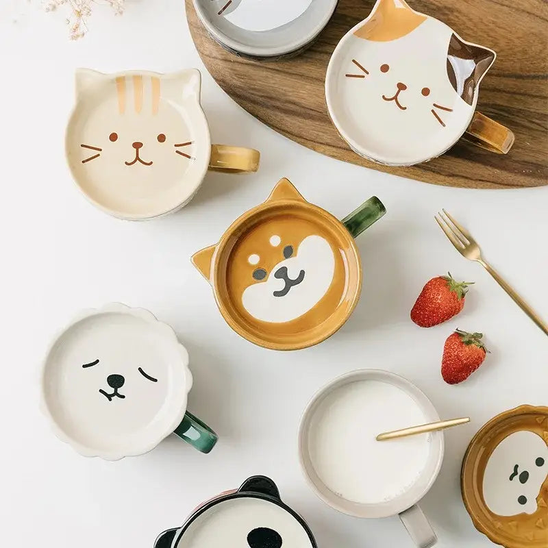 Doggokko Mug & Plate