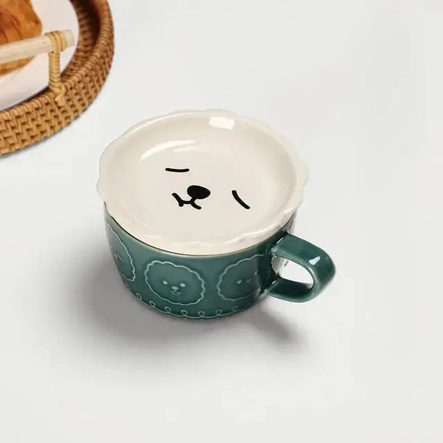 Doggokko Mug & Plate