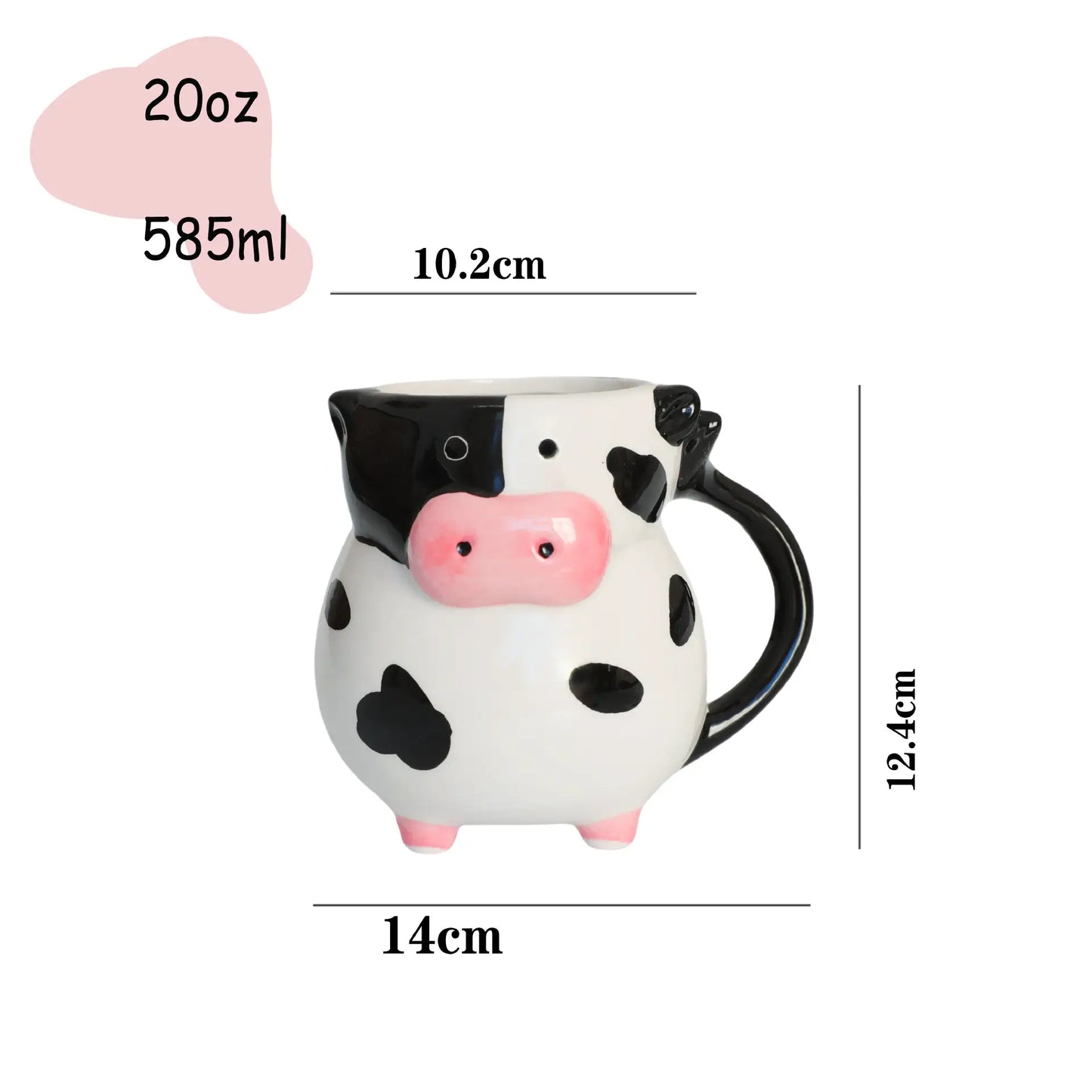 Cow Mug 585ml