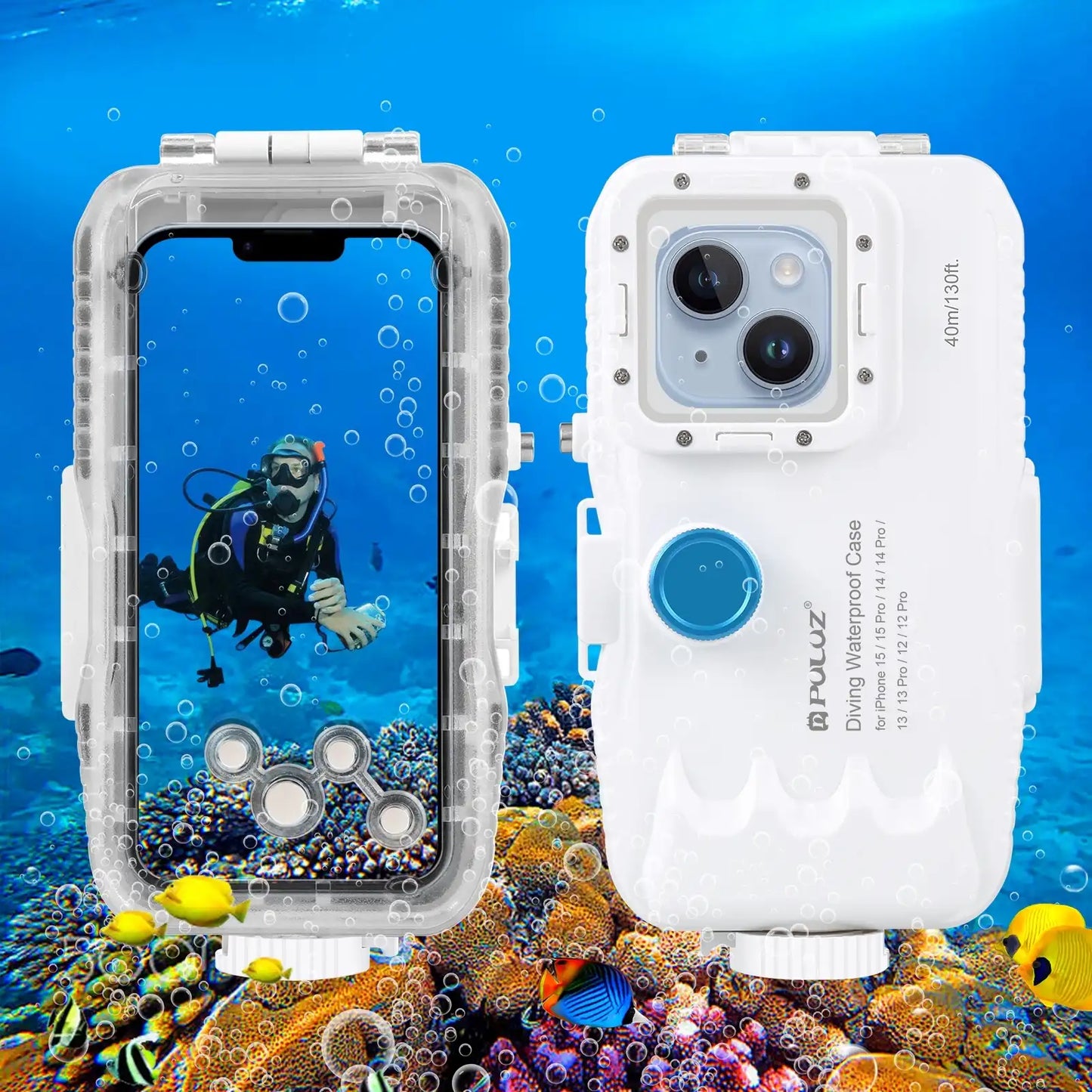 Funda de buceo para iPhone – Hasta 40 m