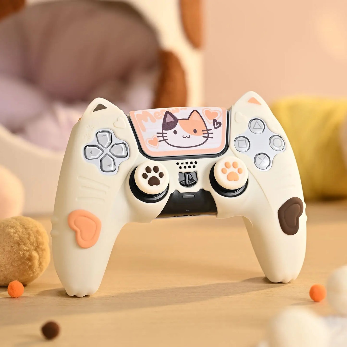 Calico Cat PS5 Protective Cover