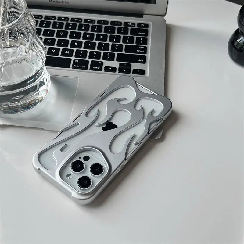 Funda protectora hueca y delgada para iPhone