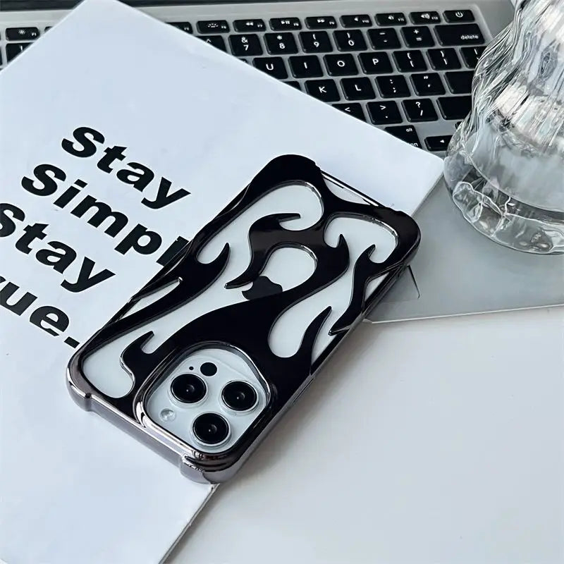Funda protectora hueca y delgada para iPhone