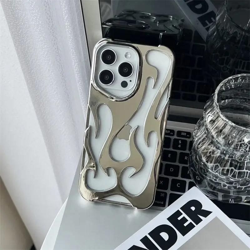 Funda protectora hueca y delgada para iPhone