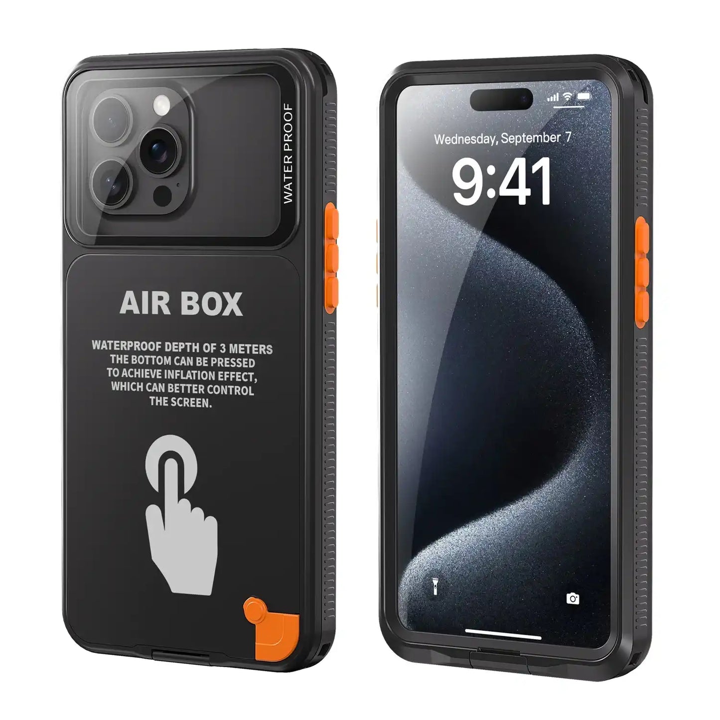 Funda de protección impermeable IP68 para iPhone