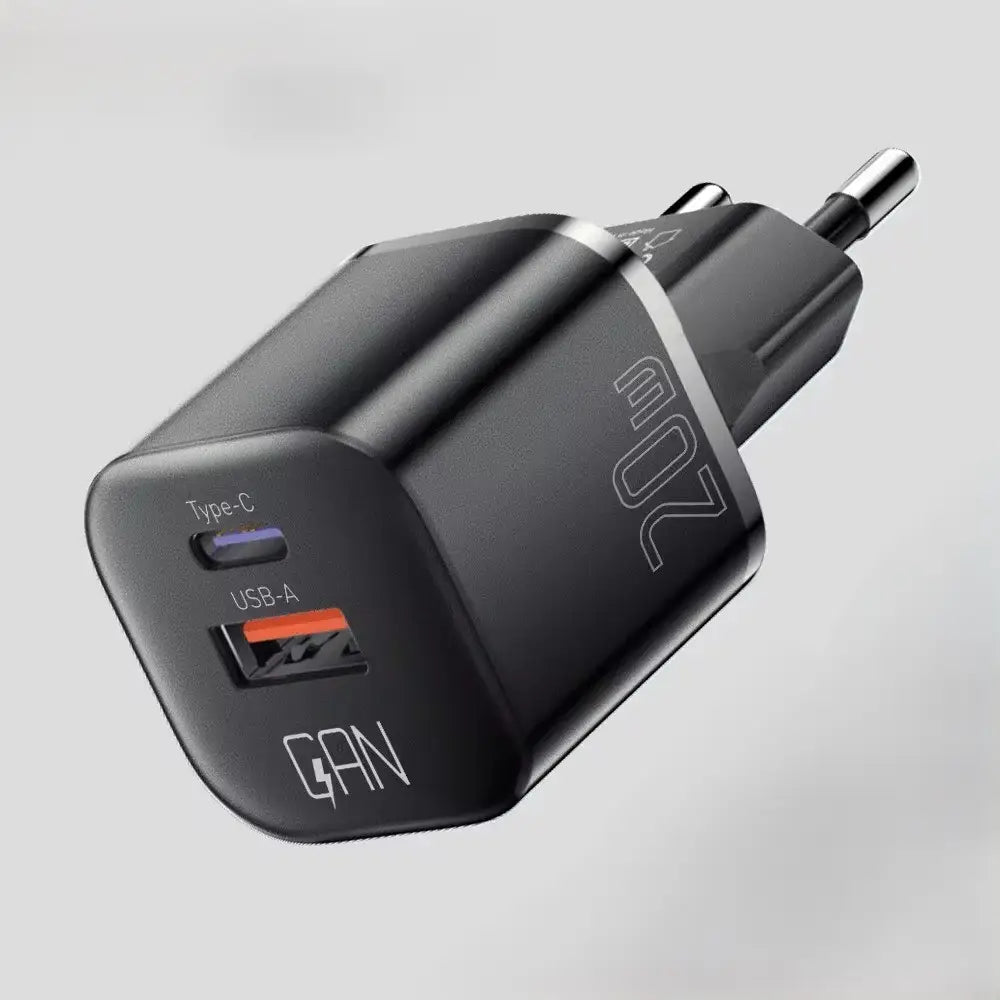 PowerCube 20W USB-C and USB Charger