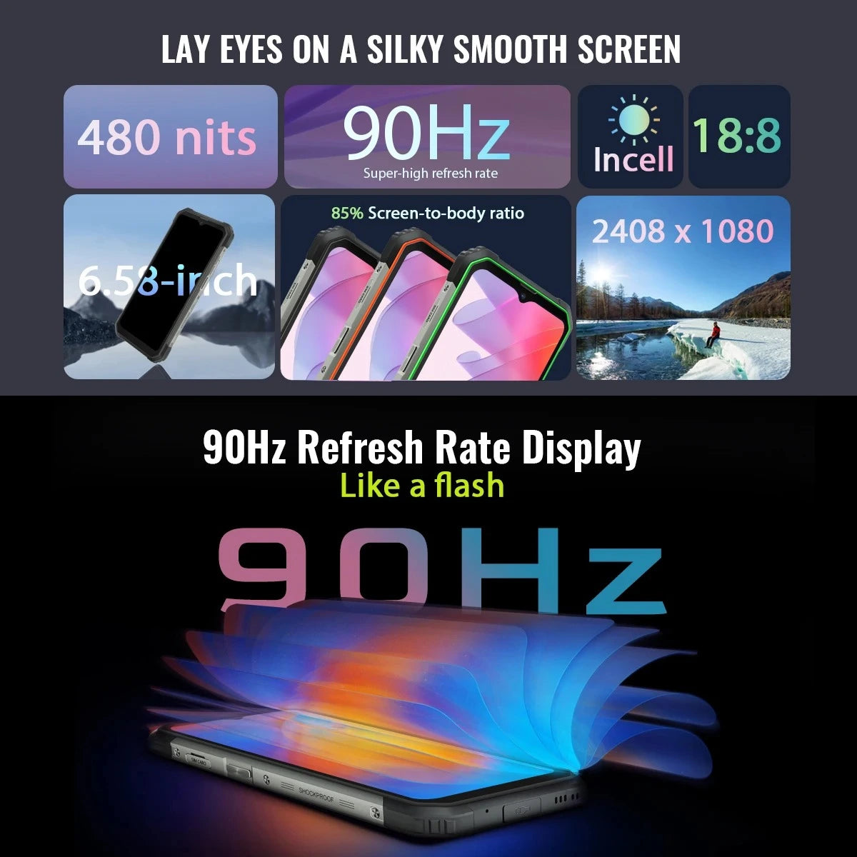 Smartphone BV8800 (8GB RAM)