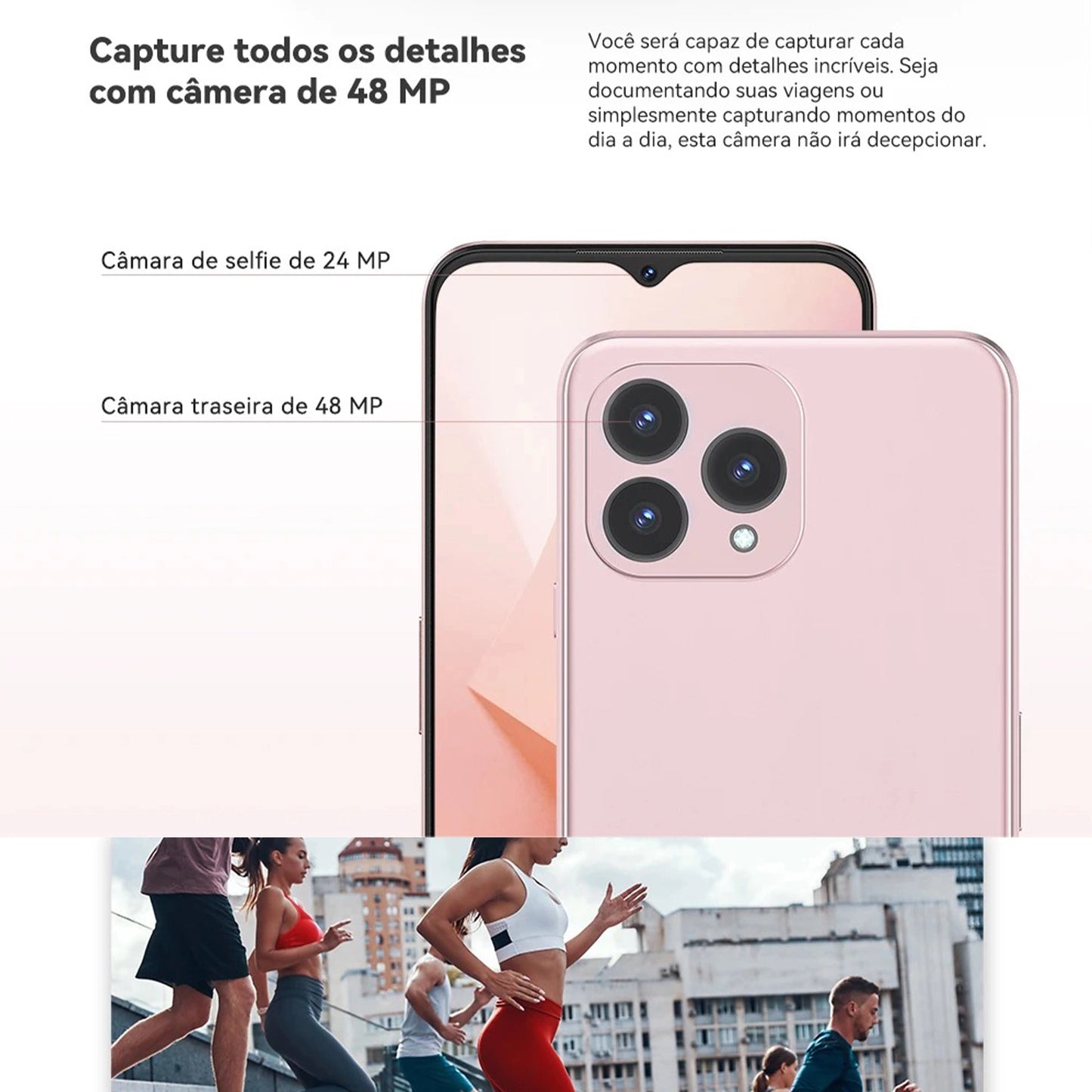 Teléfono inteligente P80 (16 GB de RAM)