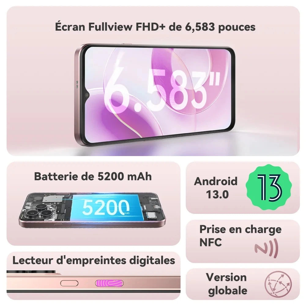 Teléfono inteligente P80 (16 GB de RAM)