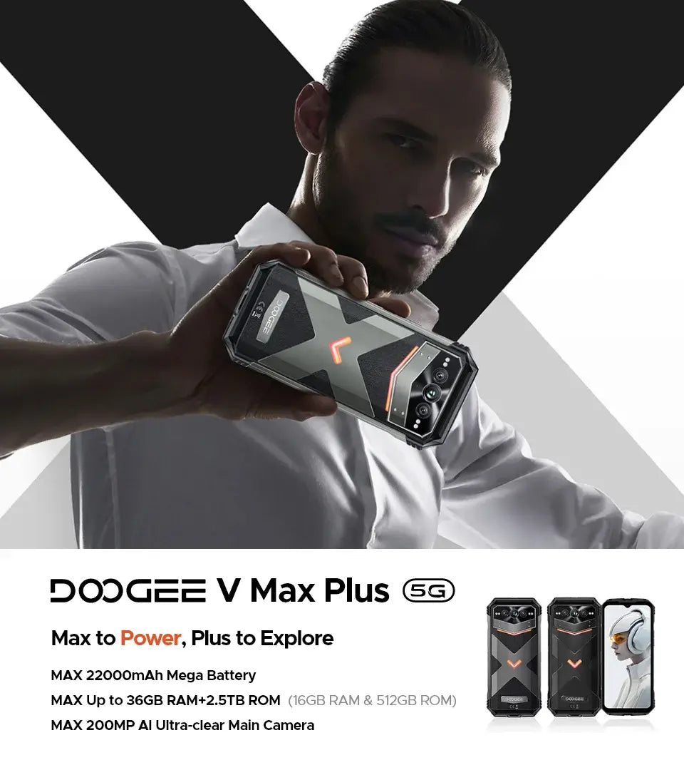 Smartphone V Max Plus (36GB RAM)