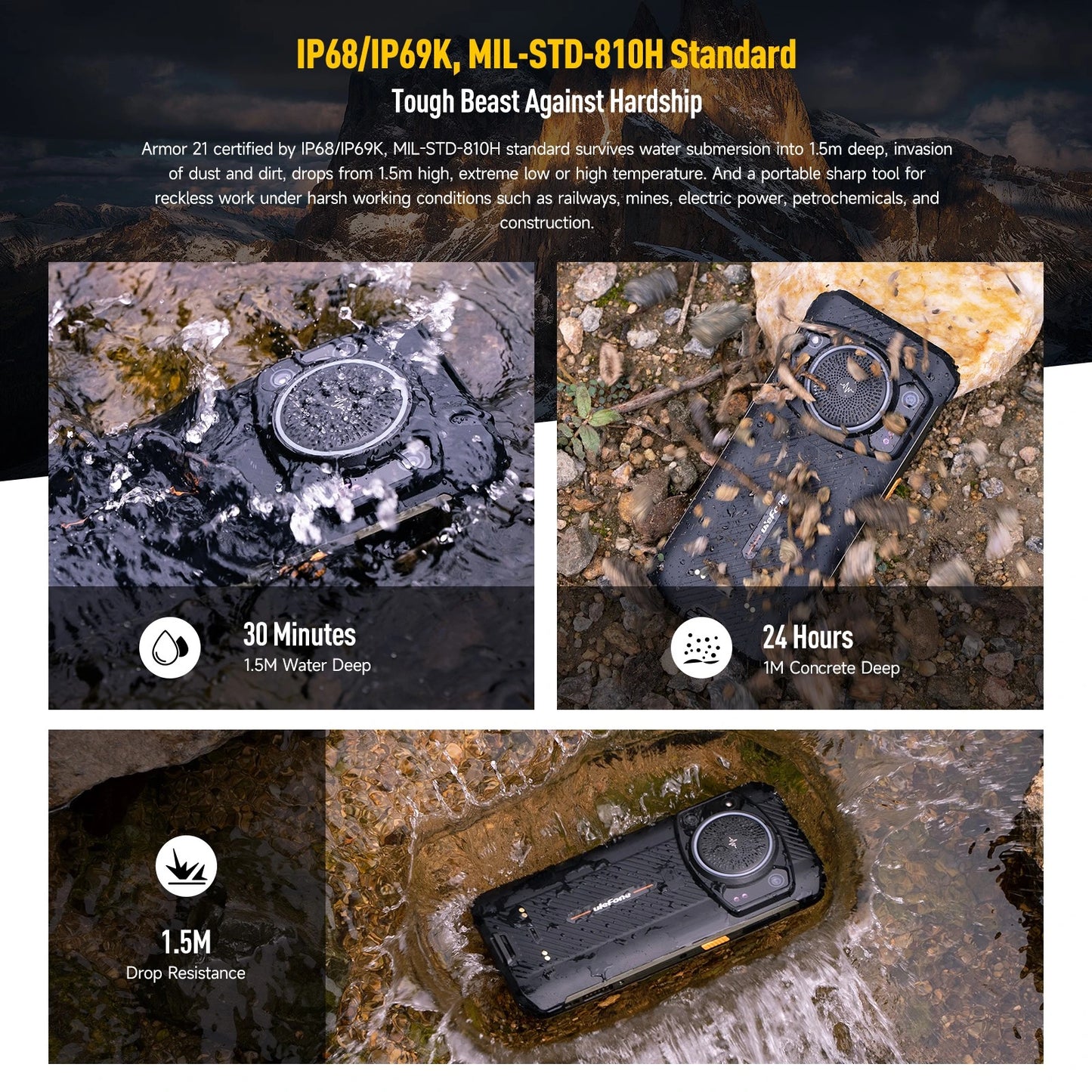 Smartphone Armor 21 (16GB RAM)