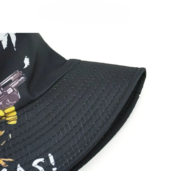 Sombrero de pescador de chica ruda