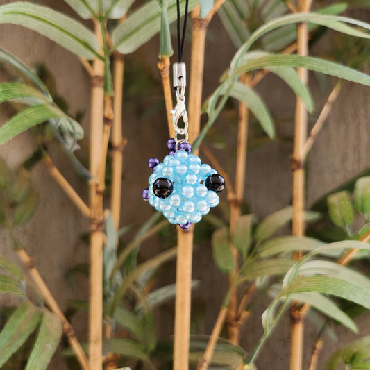 Chaveiro de Miçanga Peixinho Gino (3,5cm)