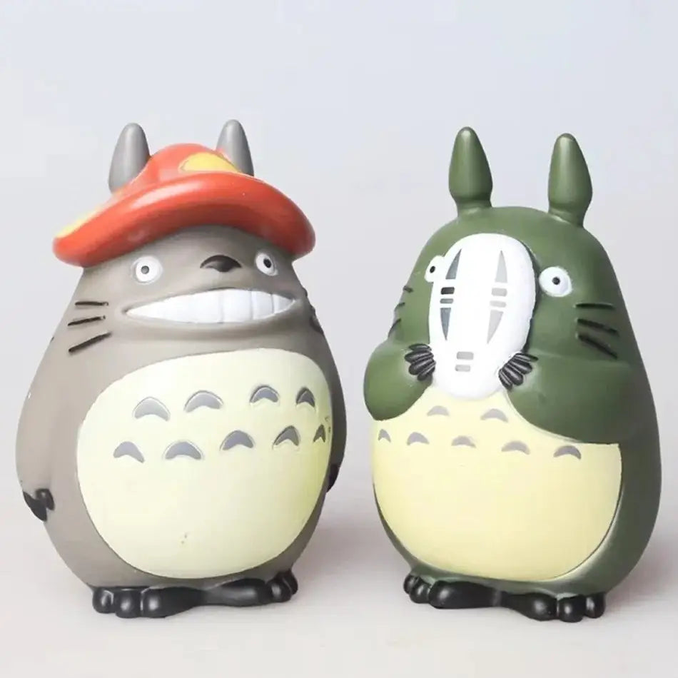 Juego de estatuas de Totoro de 11 cm