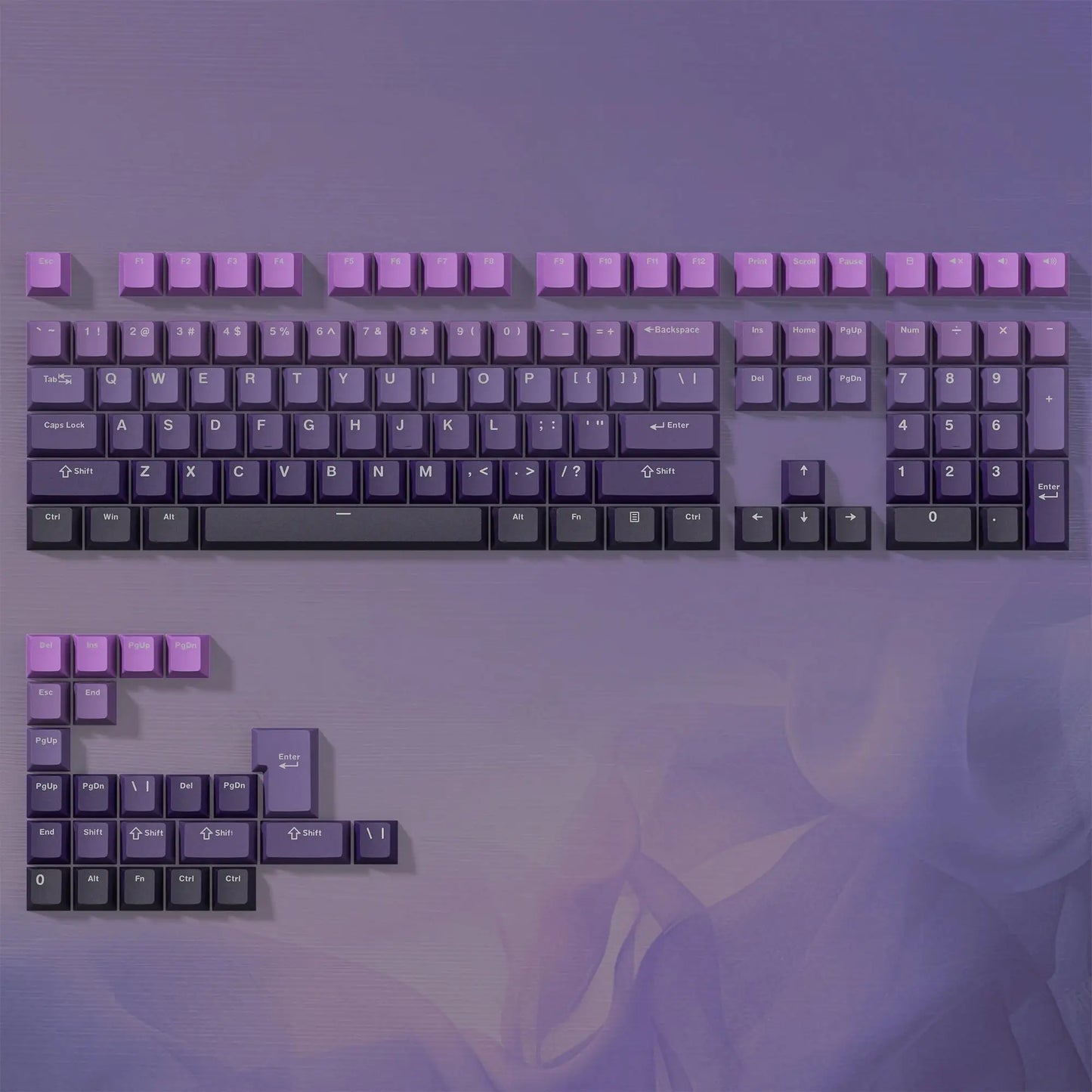 Gradient Side-Print Keycap Set