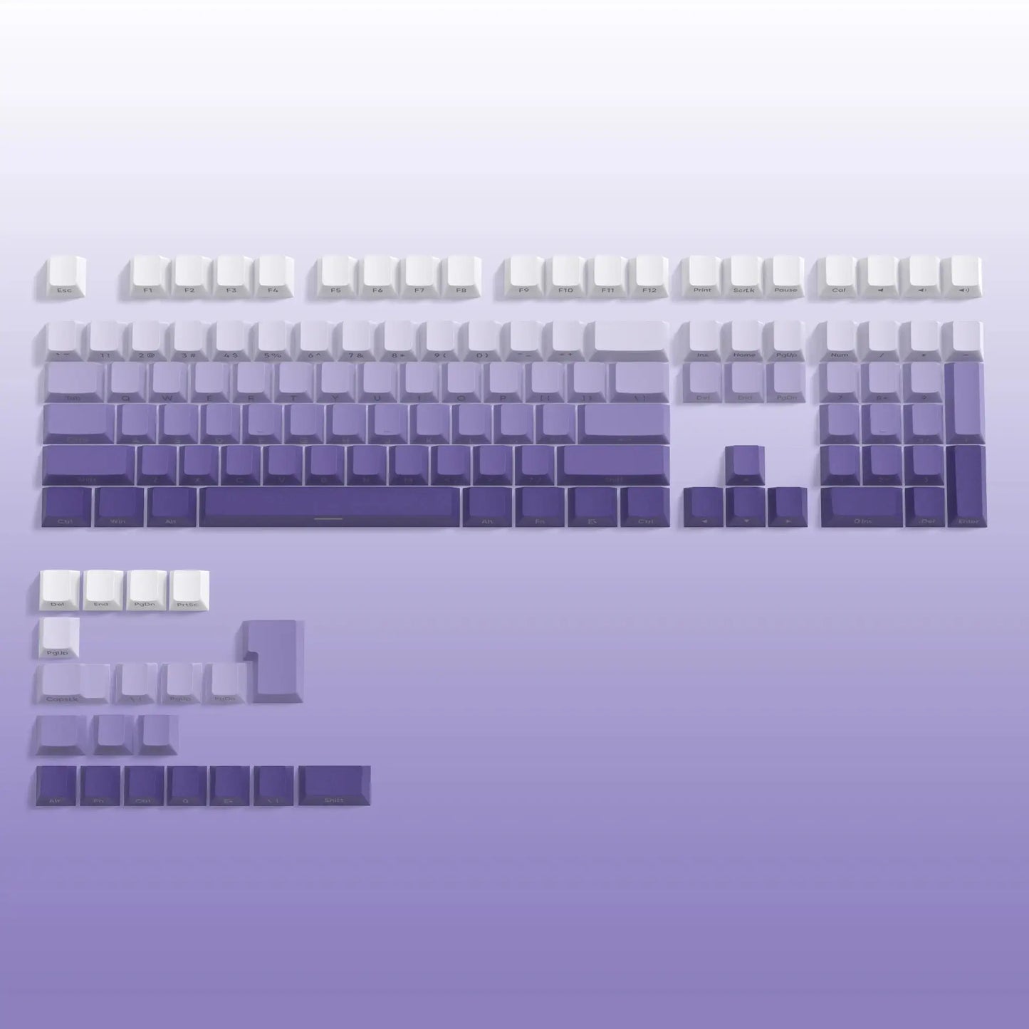 Gradient Side-Print Keycap Set