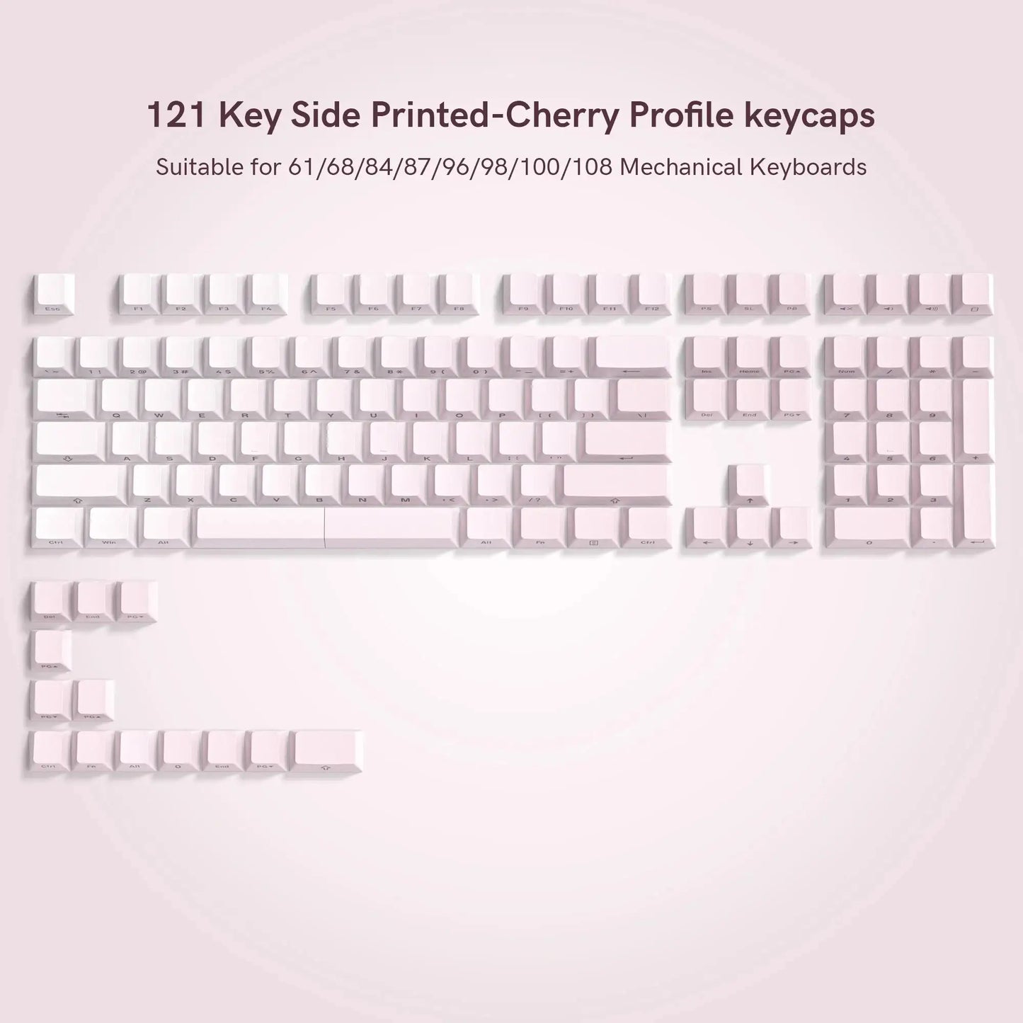 Gradient Side-Print Keycap Set