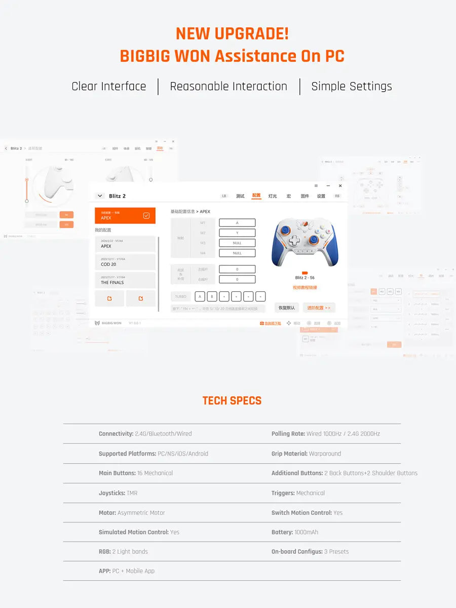 Blitz 2 PRO Controller (Wireless)