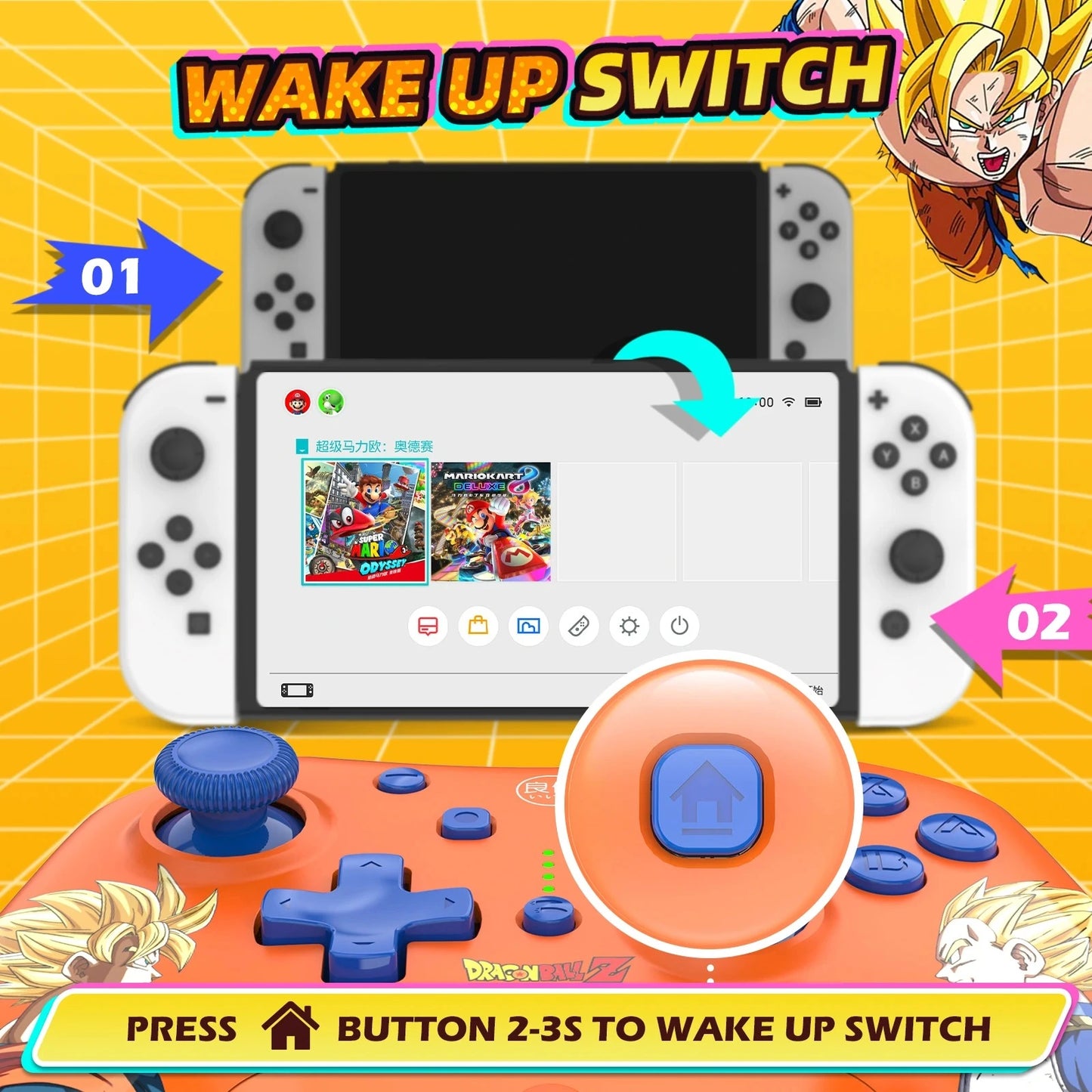 Gen4 Pro Dragon Ball Z Controller (Switch)