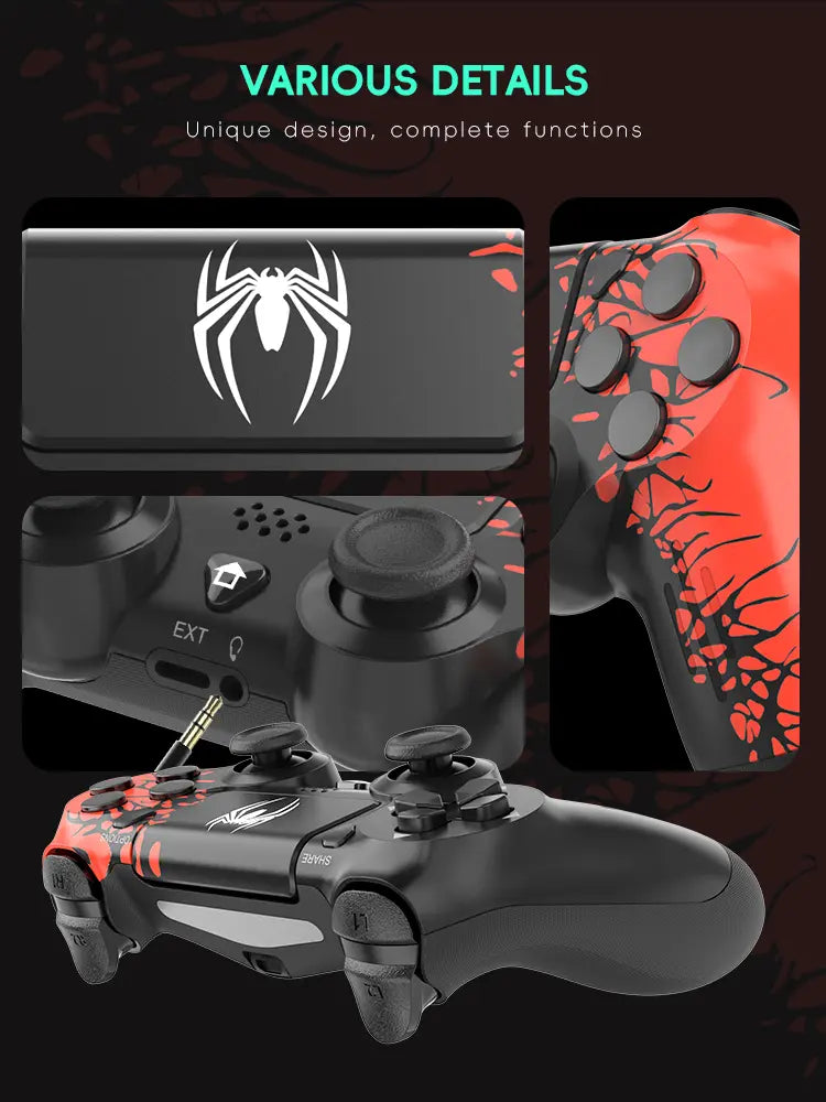 PS4 DualShock Controller – Symbiote Spider-Man Edition