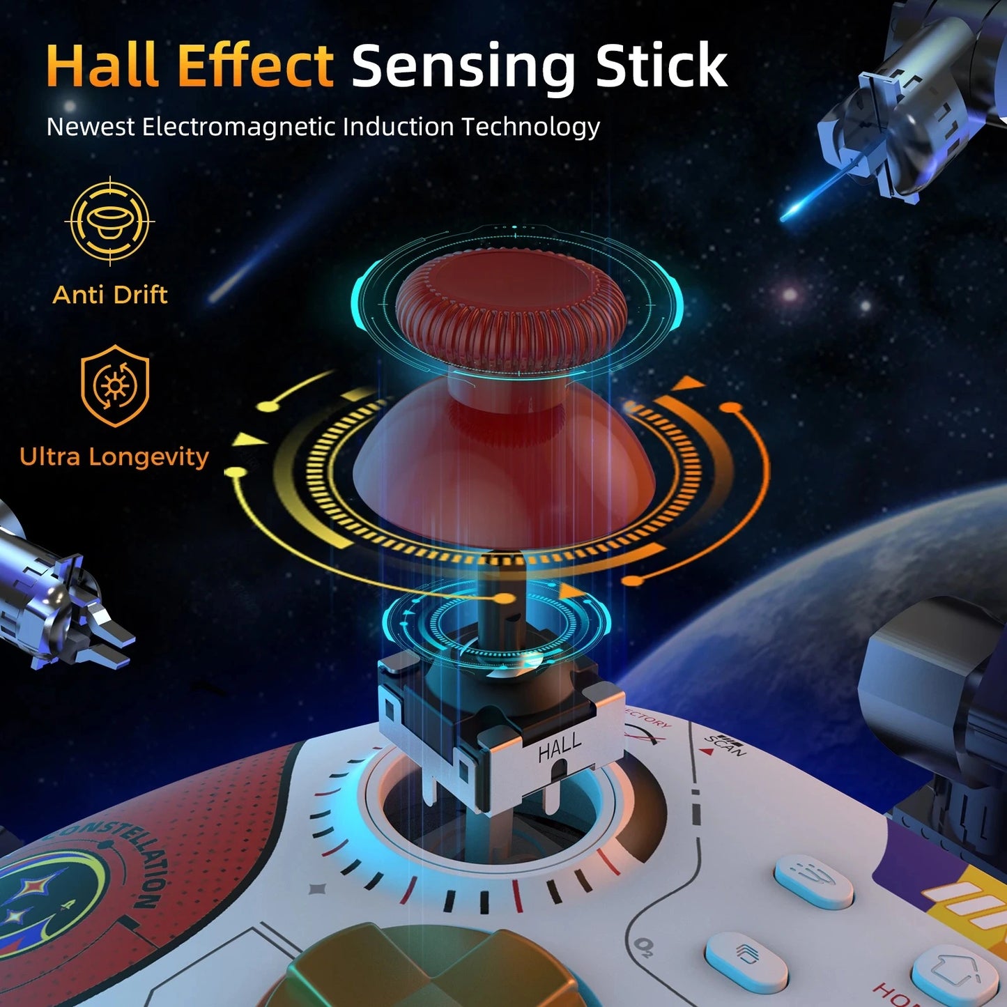 Hall Effect Star-Field Control (Multi-Platform)