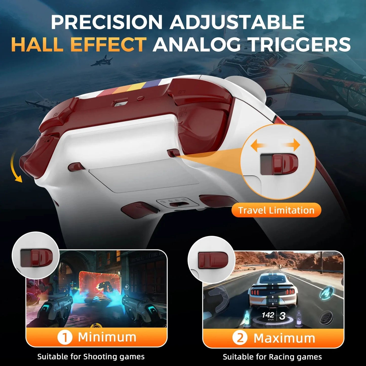 Hall Effect Star-Field Control (Multi-Platform)