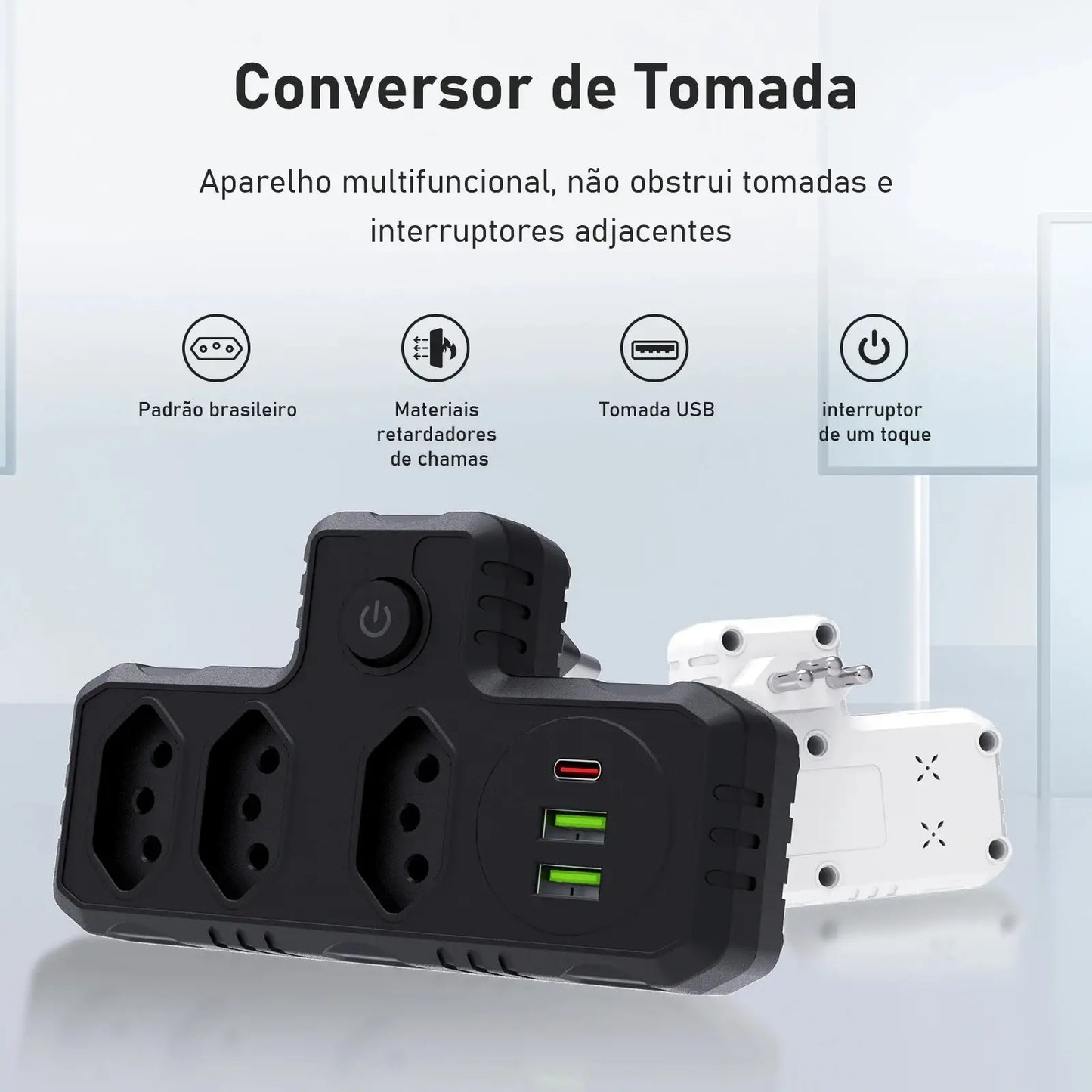 10A Multifunctional Socket Converter