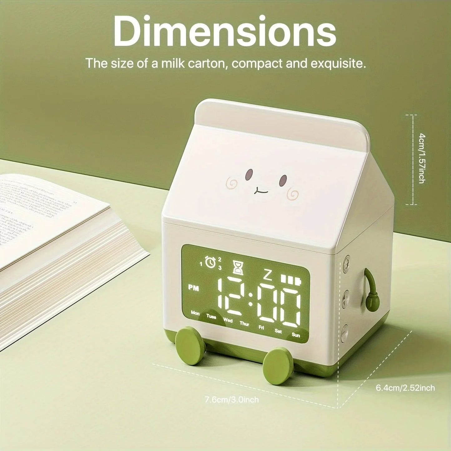 Milkbox Alarm Clock