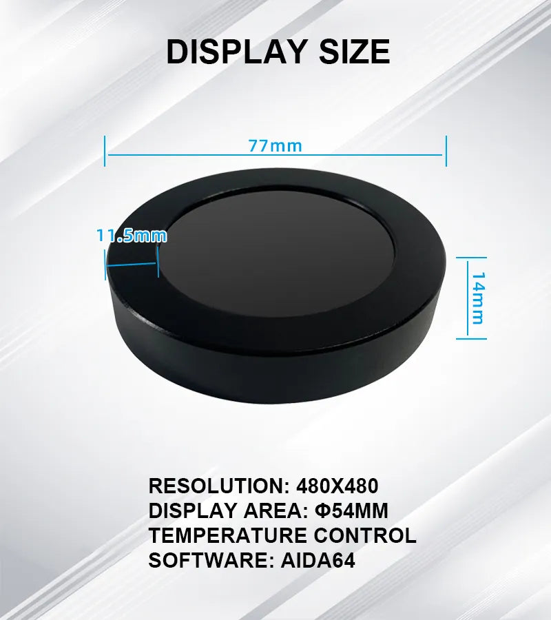 Monitor Circular Mianqu