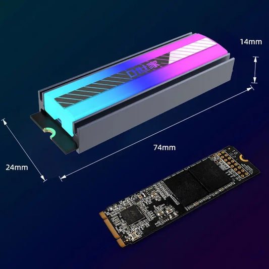 NVME TM.2 ARGB Heatsink