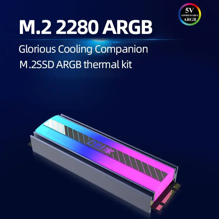 NVME TM.2 ARGB Heatsink