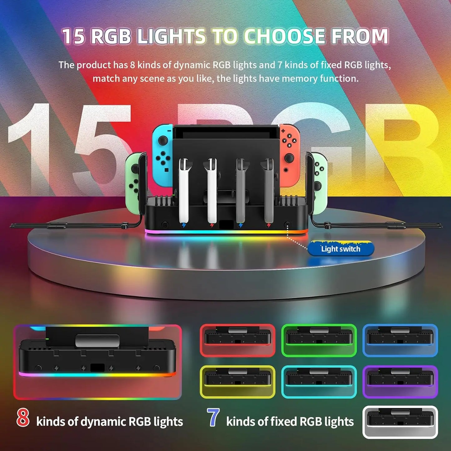 PG-SW107 Switch Charging Dock