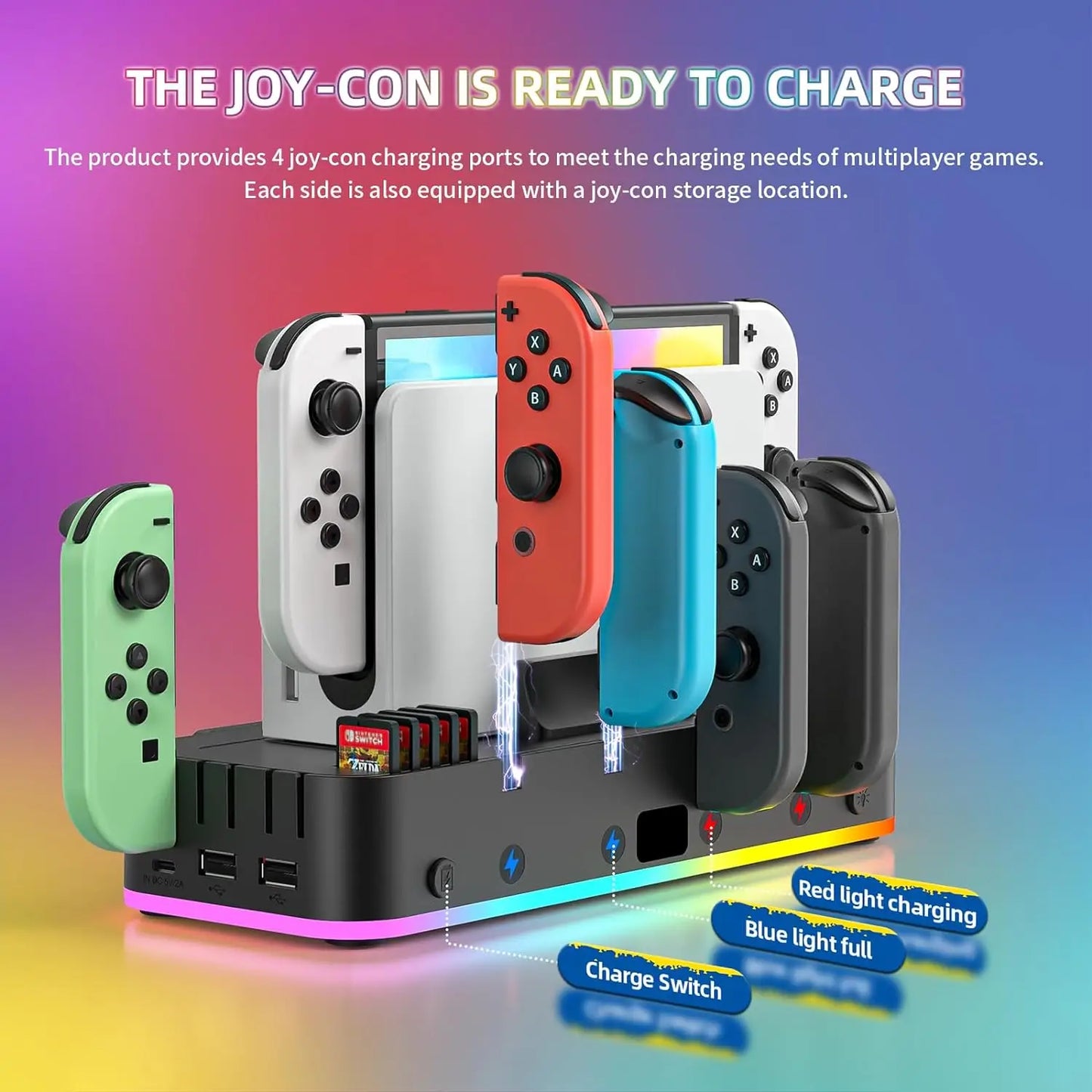 PG-SW107 Switch Charging Dock