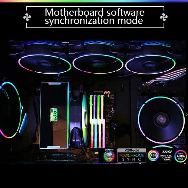 Kit Ventoinhas Corona FRGB 5 em 1