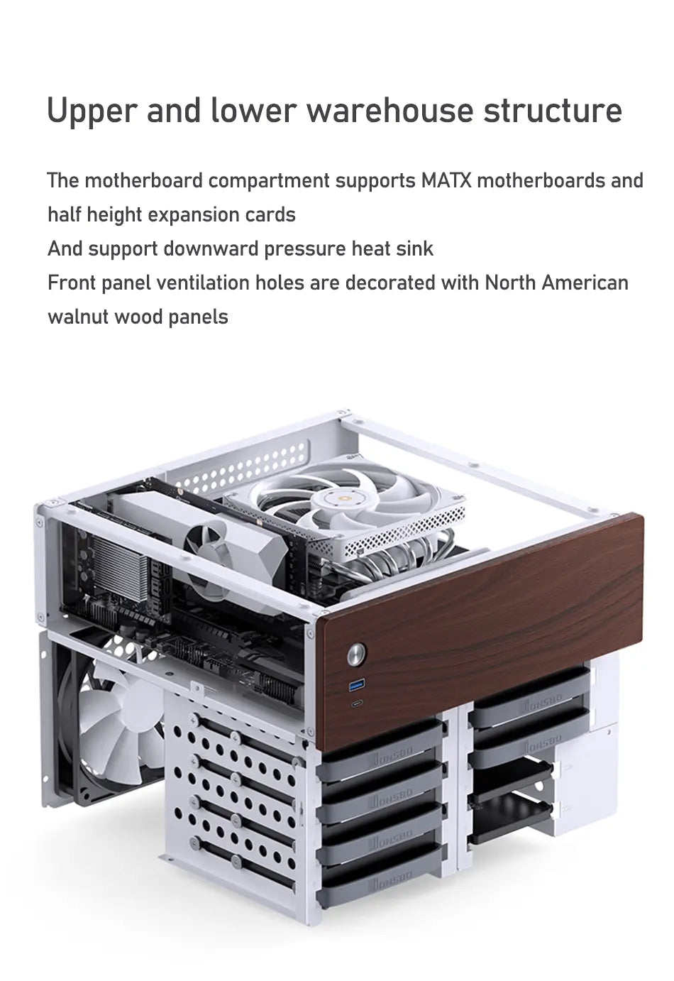 Gabinete Minimalista N4-Mini (M-ATX)