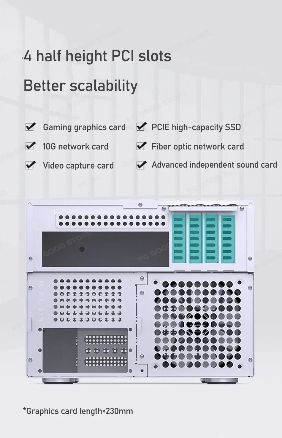 Gabinete Minimalista N4-Mini (M-ATX)