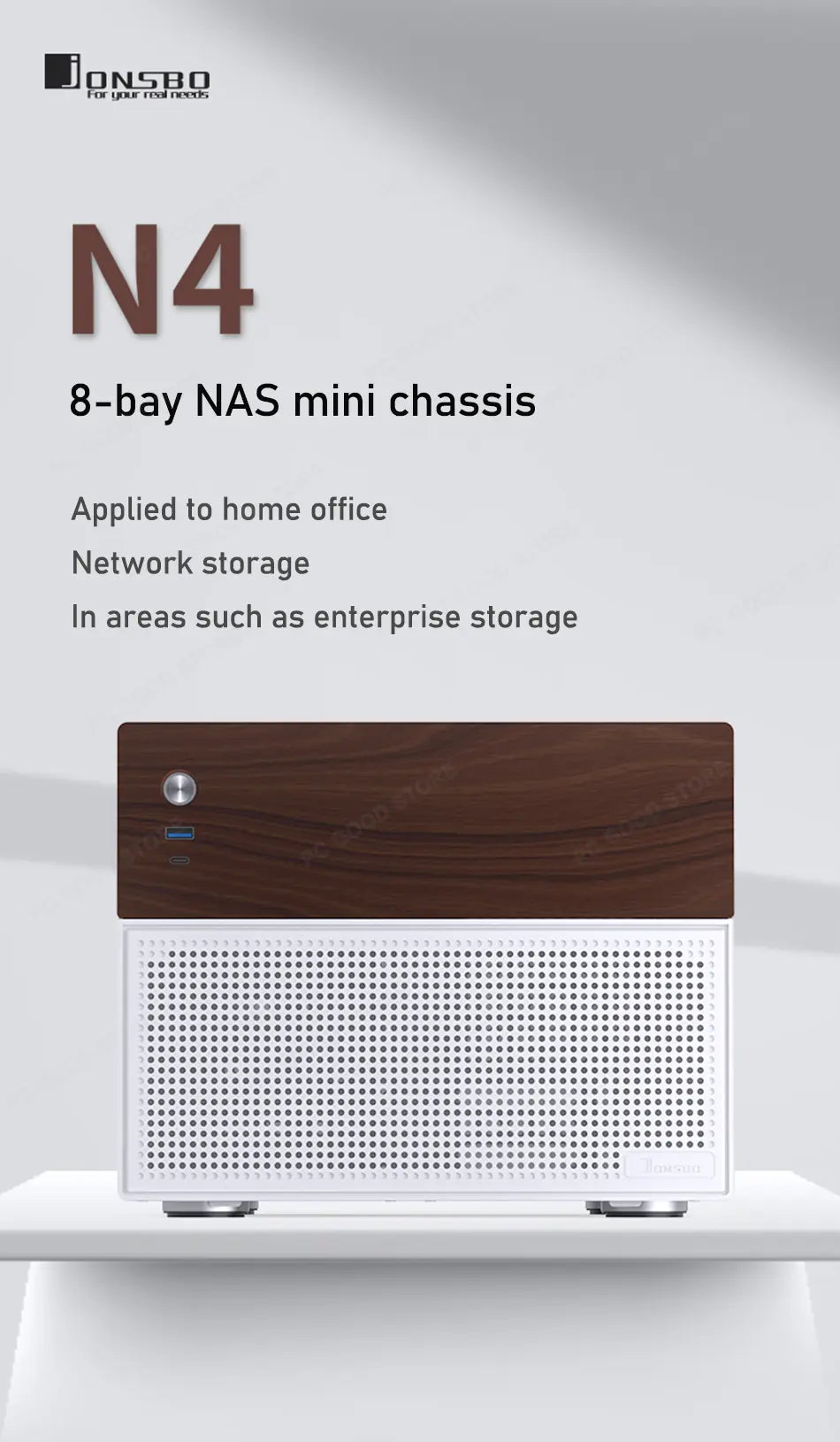 Gabinete Minimalista N4-Mini (M-ATX)