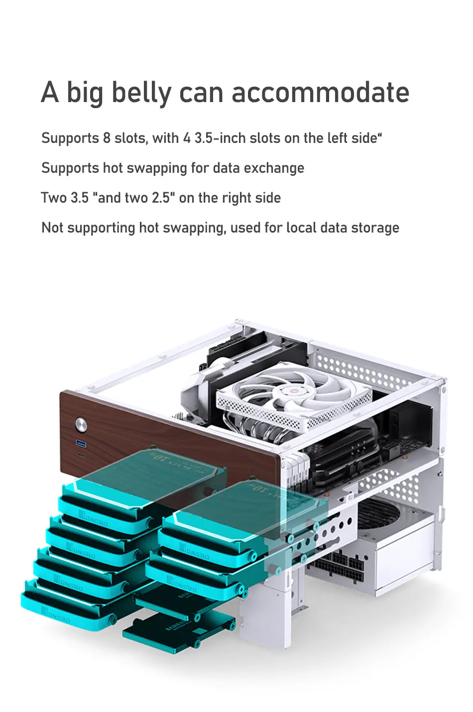 Gabinete Minimalista N4-Mini (M-ATX)