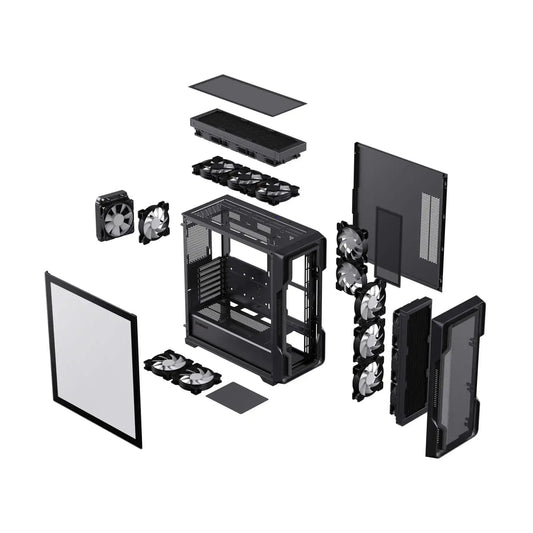 Caja para juegos Siege ATX