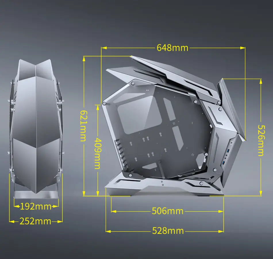 Gabinete Gamer MOD-3 (E-ATX)